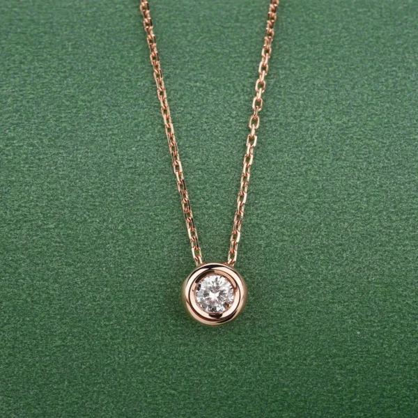 0.25 Carat Diamond Solitaire Necklace