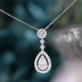 0.60 Carat Baguette Diamond Necklace (3)