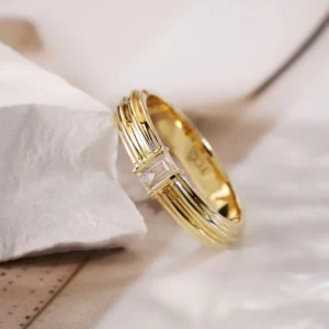 Custom Design Diamond Wedding Band Ring