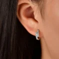 0.35 Carat Minimal Hoop Earrings
