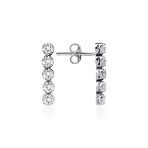 0.65 Carat Diamond Tennis Earrings