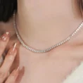 8 Carat Diamond Tennis Necklace