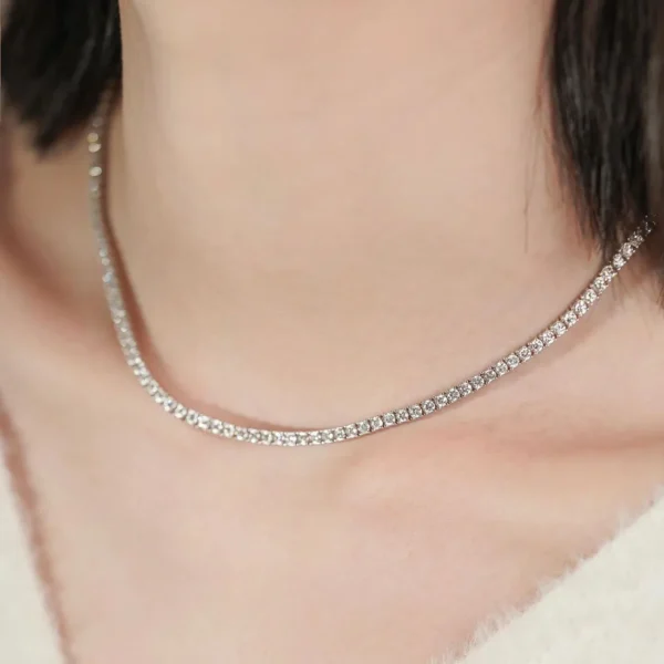 8 Carat Diamond Tennis Necklace (3)